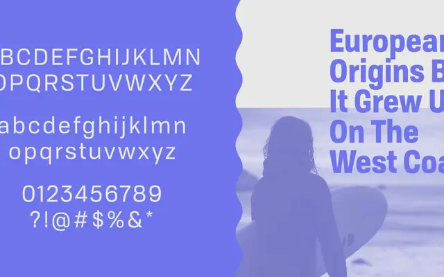 Tofino specimen from Arcane Type Foundry