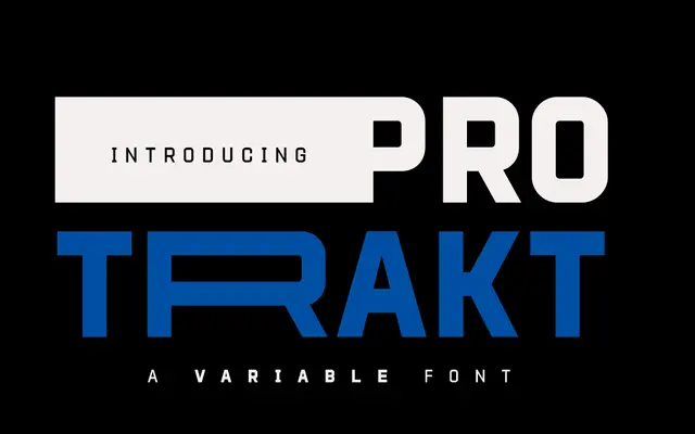 Protrakt Variable specimen from Arkitype