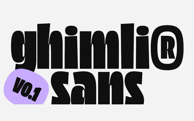 Ghimli Sans specimen from Artem Rulev