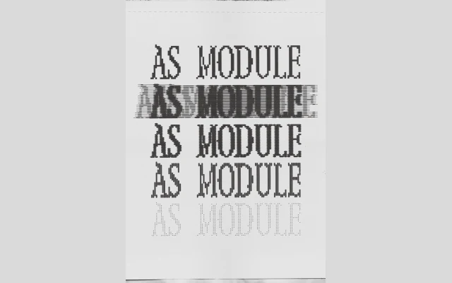 AS Module specimen from Astrae Studio