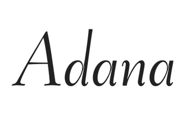 Adana specimen from Astype Fonts