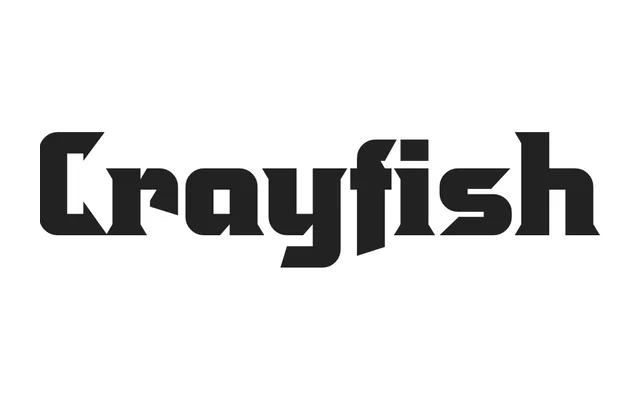 Crayfish specimen from Astype Fonts