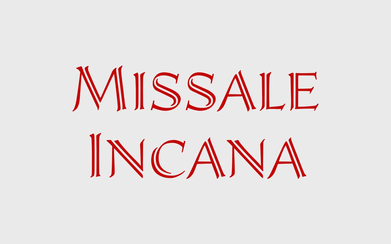Missale Incana specimen from Astype Fonts