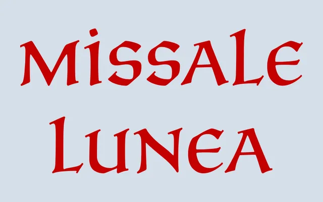 Missale Lunea specimen from Astype Fonts