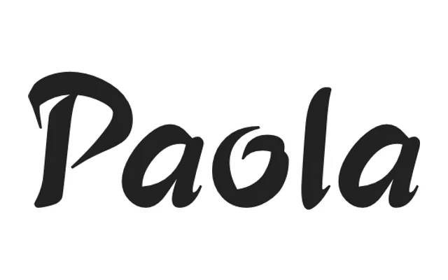 Paola specimen from Astype Fonts