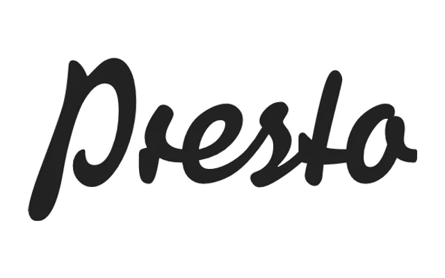 Presto specimen from Astype Fonts