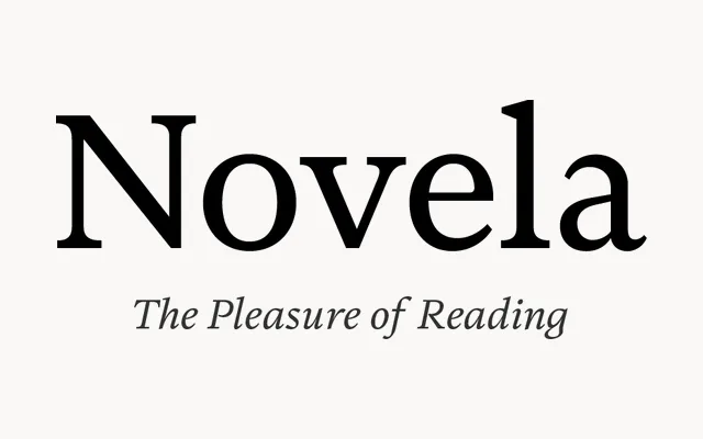 Novela specimen from Atipo Foundry