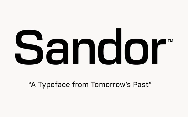Sandor specimen from Atipo Foundry
