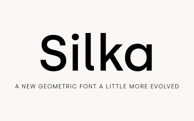 Silka specimen from Atipo Foundry