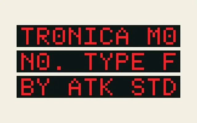 Tronica Mono specimen from ATK Studio