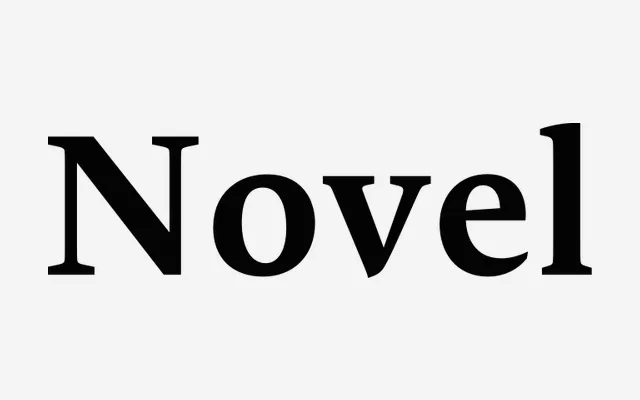 Novel Serif specimen from Atlas Fonts