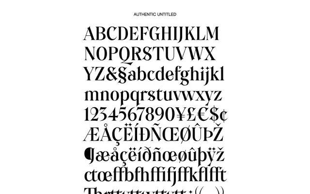 Untitled specimen from AUTHENTIC