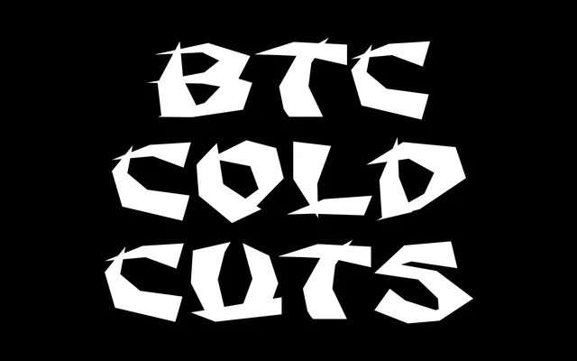BTC Cold Cuts specimen from Bad Type Club