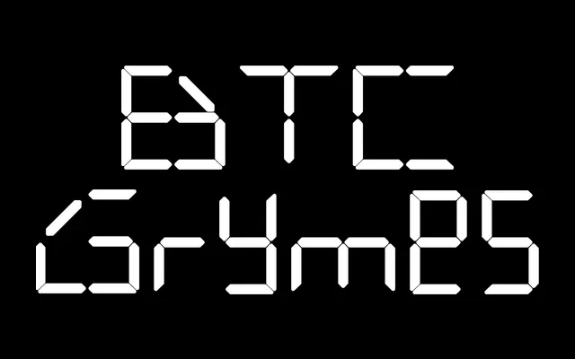 BTC Grymes specimen from Bad Type Club