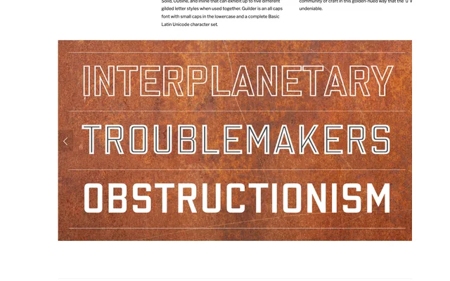 Guilder specimen from Badson Type