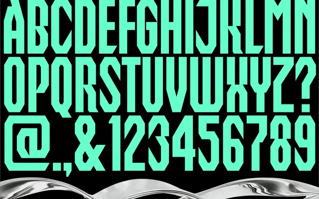 BASKOV specimen from Bagerich Type Foundry