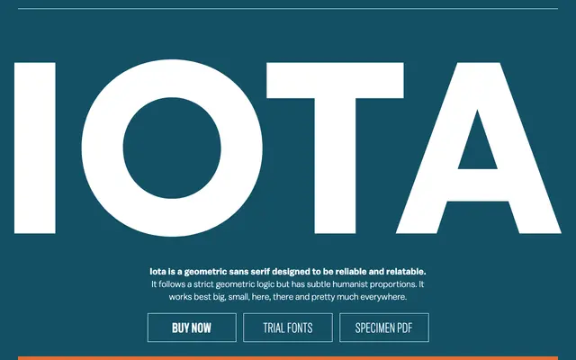 Iota specimen from Balto / Type Supply
