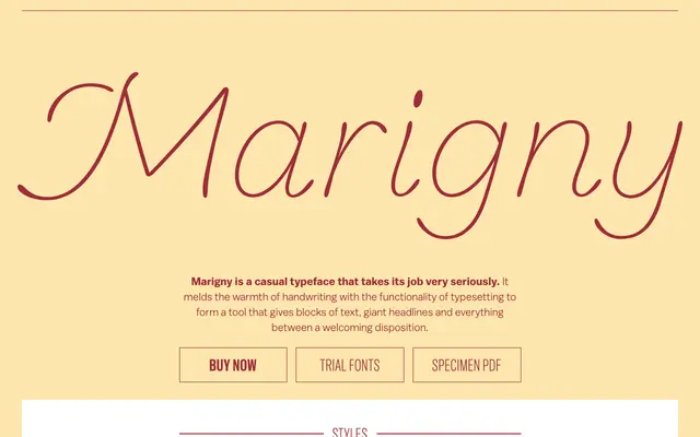 Marigny specimen from Balto / Type Supply