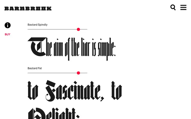 Bastard specimen from Barnbrook