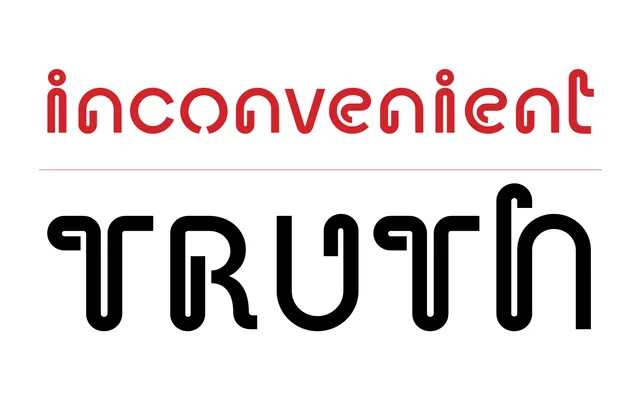 Doublethink specimen from Barnbrook