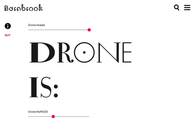 Drone specimen from Barnbrook