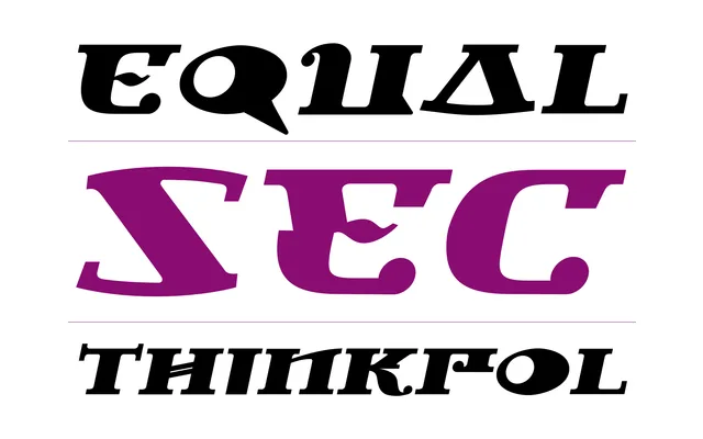 Newspeak specimen from Barnbrook