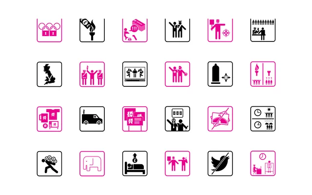 Olympukes 2012 specimen from Barnbrook