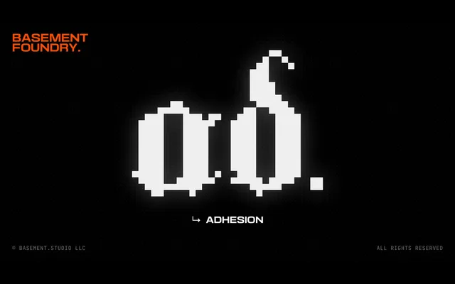 Adhesion specimen from Basement Foundry