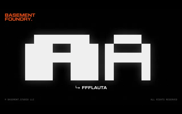 FFFLAUTA specimen from Basement Foundry