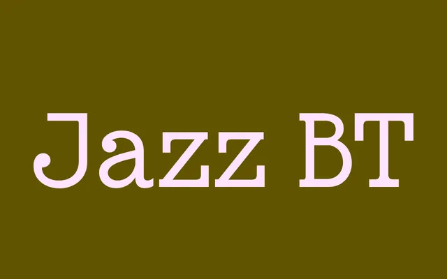 Jazz BT specimen from Bastarda