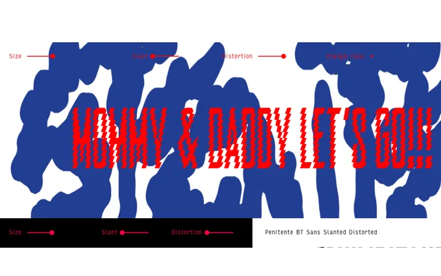 Penitente Sans BT specimen from Bastarda
