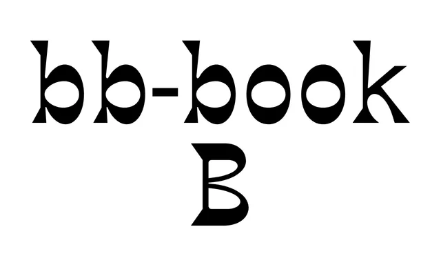 bb-book B specimen from bb-bureau