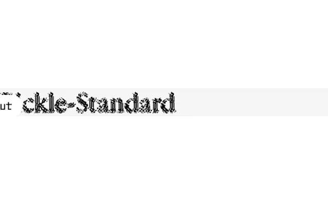 Pickle-Standard specimen from bb-bureau