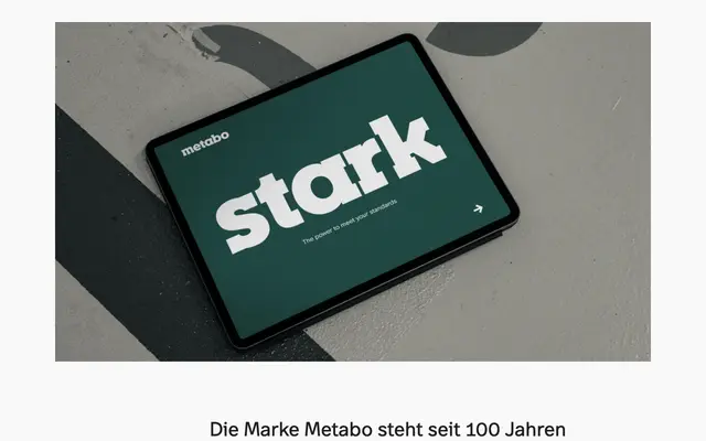 Metabo specimen from bBox Type