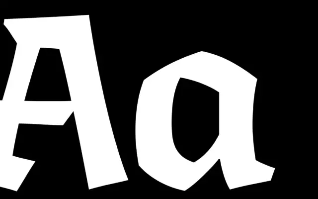 Algo specimen from Black Foundry
