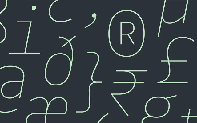 Drive Mono specimen from Black Foundry