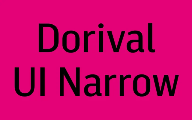 Dorival UI Narrow specimen from Blackletra