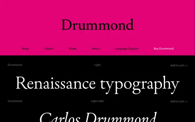 Drummond specimen from Blackletra