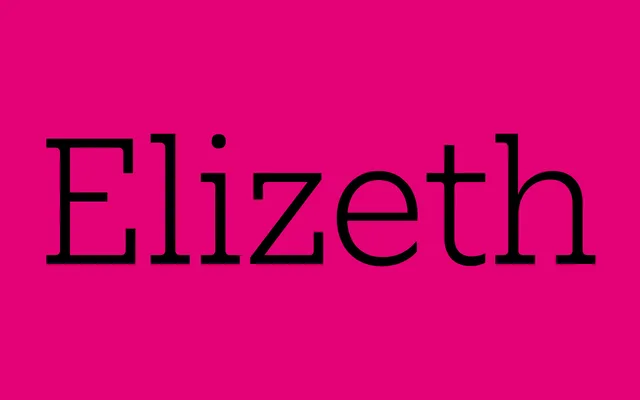 Elizeth specimen from Blackletra