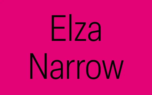 Elza Narrow specimen from Blackletra
