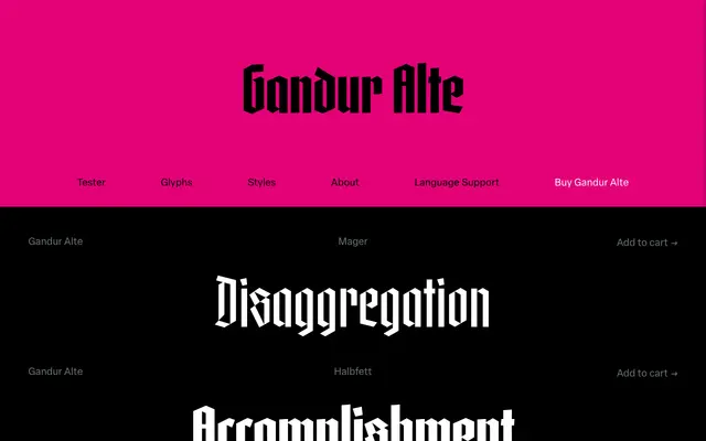 Gandur Alte specimen from Blackletra