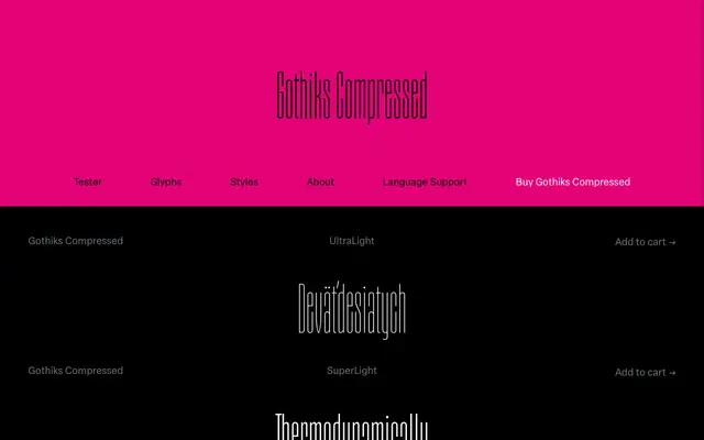 Gothiks Compressed specimen from Blackletra