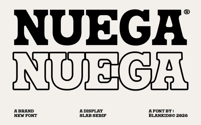 Nuega specimen from Blankids