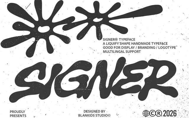 Signer specimen from Blankids