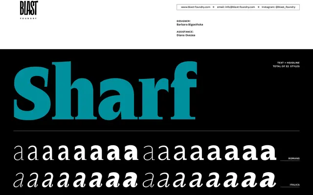 Sharf specimen from Blast Foundry