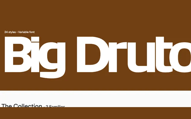 Big Druto specimen from Blaze Type