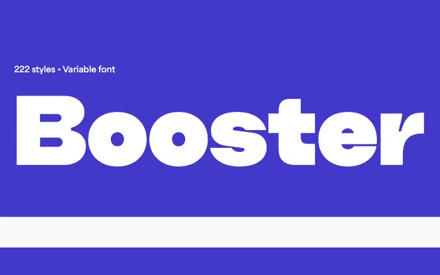 Booster specimen from Blaze Type