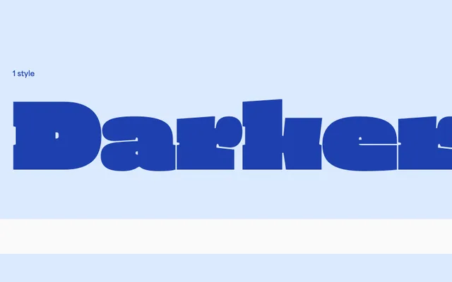 Darker specimen from Blaze Type