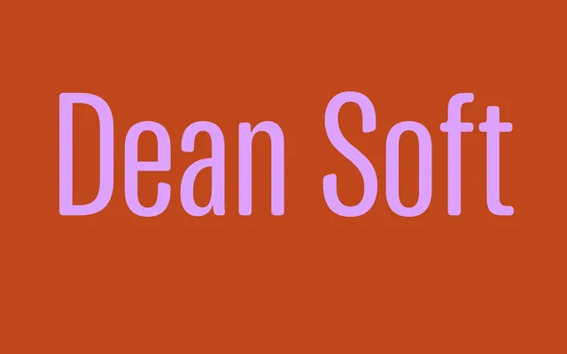 Dean Soft specimen from Blaze Type