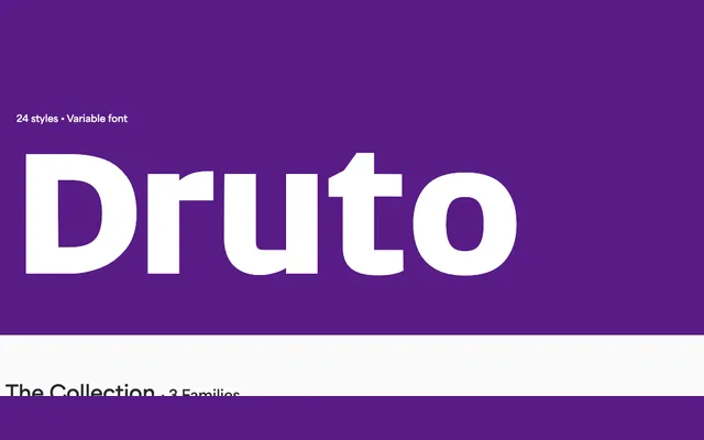 Druto specimen from Blaze Type